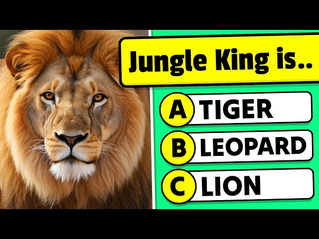 How Good Is Your Knowledge of ANIMALS? 🦁🐧✅ General Knowledge Trivia Quiz