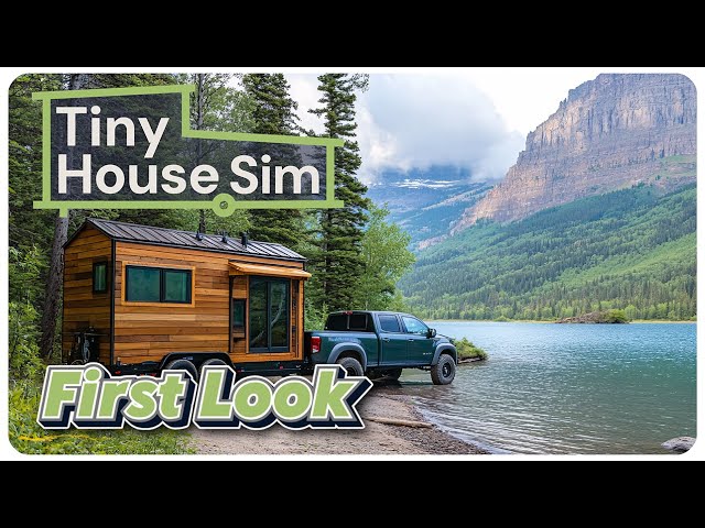 TINY HOUSE SIM (First Look) // I FIXED THE BIGGEST TINY HOUSE