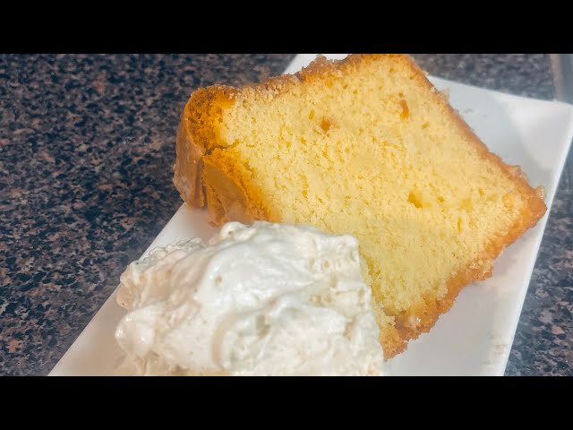 Vanilla Bean Pound Cake