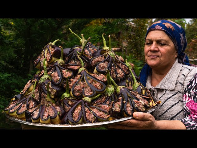 Beef Stuffed Eggplants: A Delicious Village Recipe