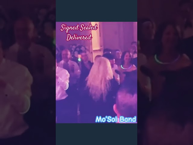 Mo’Sol Band  “Signed Sealed Delivered” #PartyBands,#motownmusic,#Soulmusic, #Livemusic, #weddings,