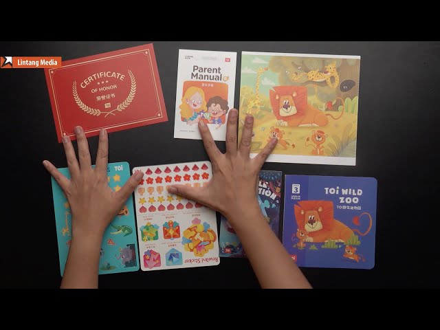 Menyusun Puzzle Bertingkat Gambar Hewan - Video Edukasi