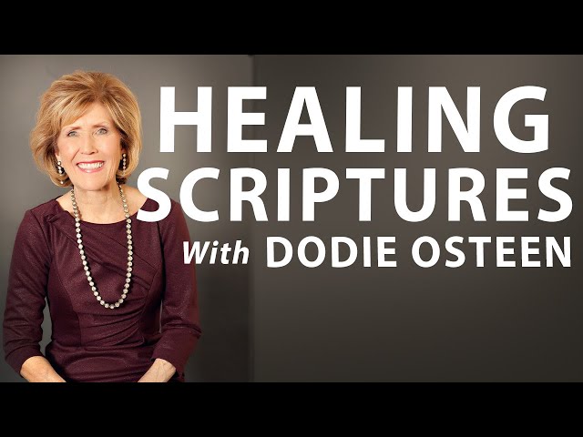 Healing Scriptures w/ Dodie Osteen | April Osteen Simons | 2024