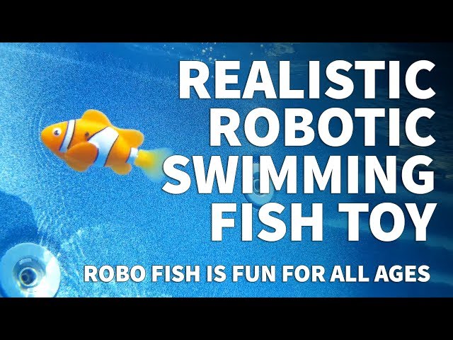 Zuru Robo Fish – Realistic Robotic Fish Toy – Water Activated Fish Swims Underwater