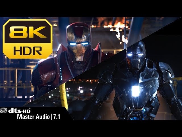 [8K HDR] Mark 16, Mark 40 - Iron Man 3 (2013) | DTS 7.1