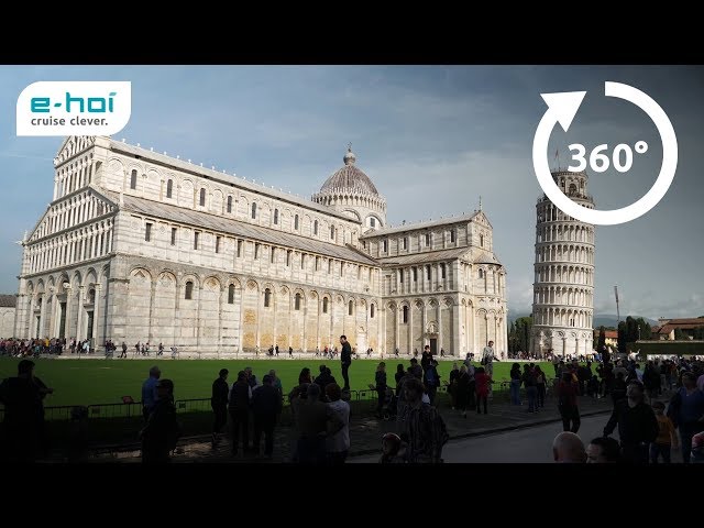 Toskana: Pisa Sehenswürdigkeiten | 360 Grad-Video von e-hoi