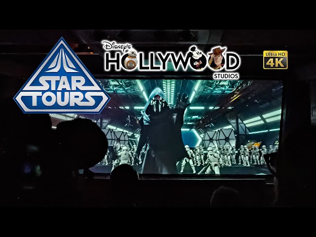 Star Tours The Adventure Continues On Ride 4K POV with Queue Walt Disney World 2024 09 22