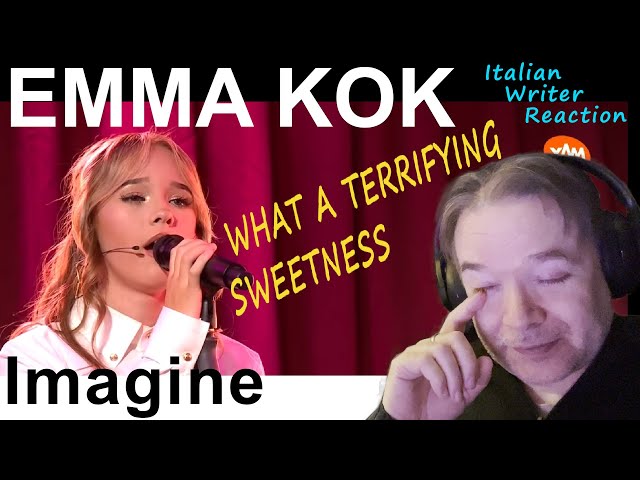 EMMA KOK - IMAGINE (John Lennon) - WRITER reaction