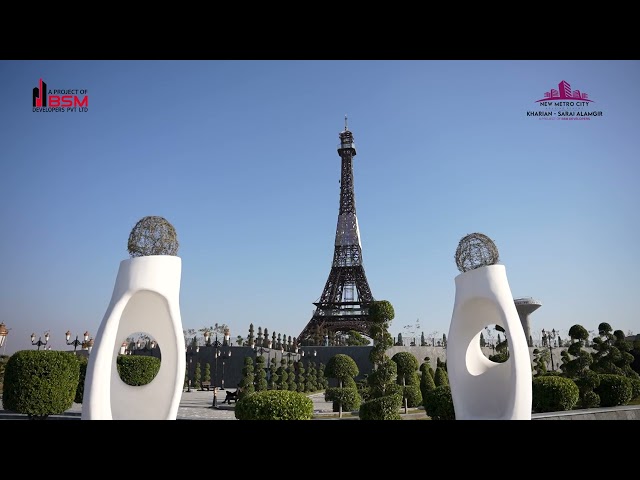 Visit Eiffel Tower Park in New Metro City Kharian | Stunning Views & Savory Treats to Enjoy