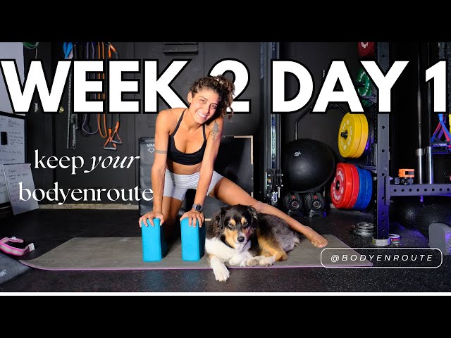 Week 2 day 1 MOBILITY CHALLENGE FOLLOW ALONG!!