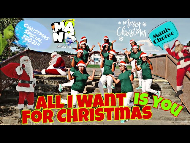 All I Want For Christmas Is You - Mariah Carey | MANIS CHOREO | Dance Workout | Dance fitness