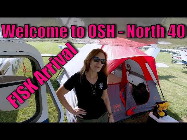 Oshkosh or Bust! - FISK Arrival - First time flying to OSH and Camping in a Cessna 182 (leg 2 of 2)