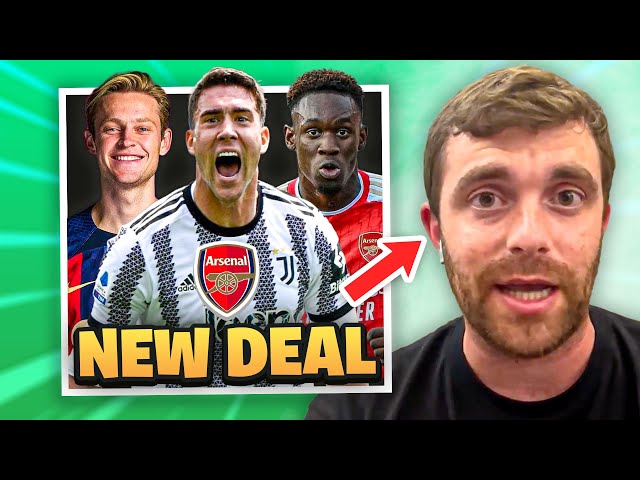 Fabrizio Romano REVEALS Arsenal’s NEW DEAL! | Dusan Vlahovic Arsenal Transfer?