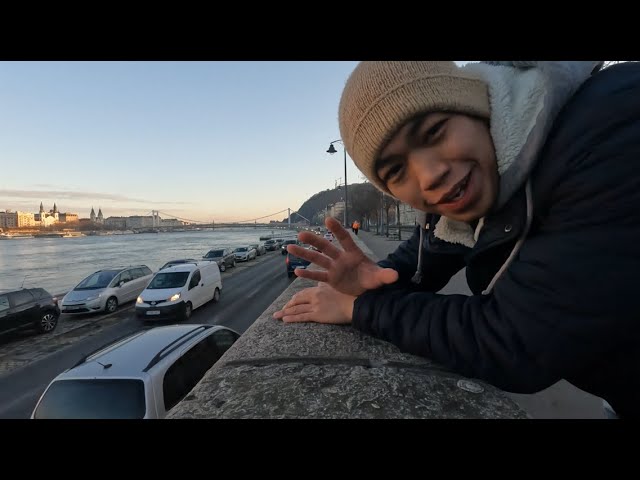 First vlog ngayong 2024! Chill lang sa Budacastle in budapest.