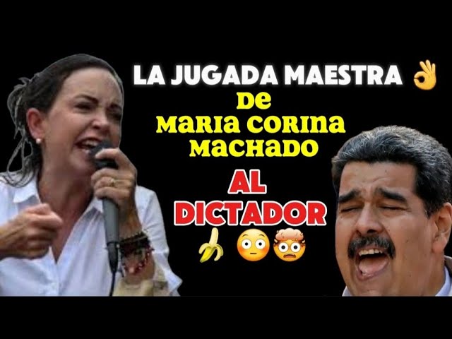 El dictador Maduro 🍌 No se esperaba está ESTOCADA de la DAMA DE HIERRO🤯👌🇻🇪 #venezuela #tendencia