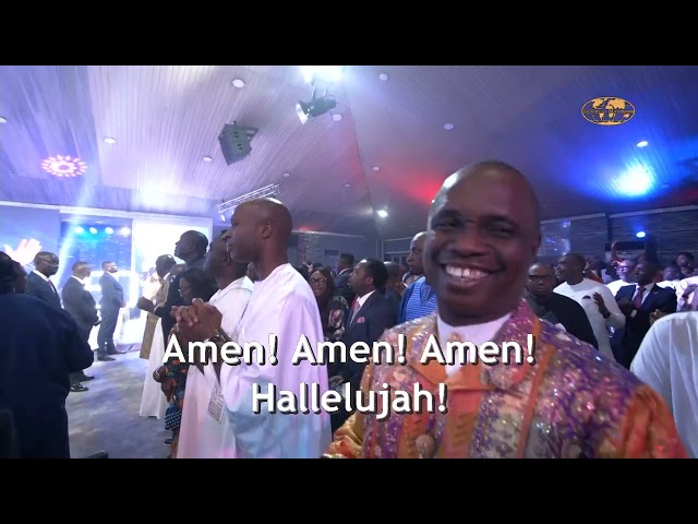 Nathaniel Bassey’s awesome ministration at David Ibiyeomie’s 60th birthday celebration