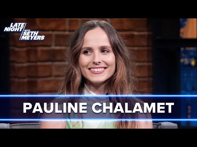 Pauline Chalamet on Becoming a Mom, Wild College Parties and The Sex Lives of College Girls