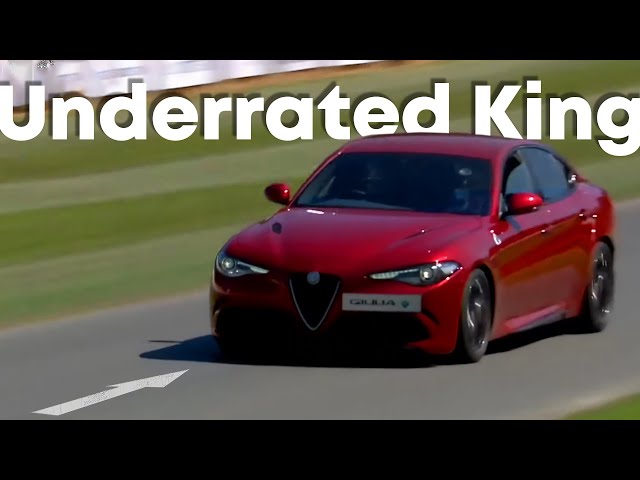 Alfa Giulia QV up the Goodwood Hillclimb - A Dream Drive