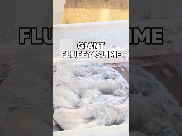 CAN WE MAKE GIANT FLUFFY SLIME!? 👹