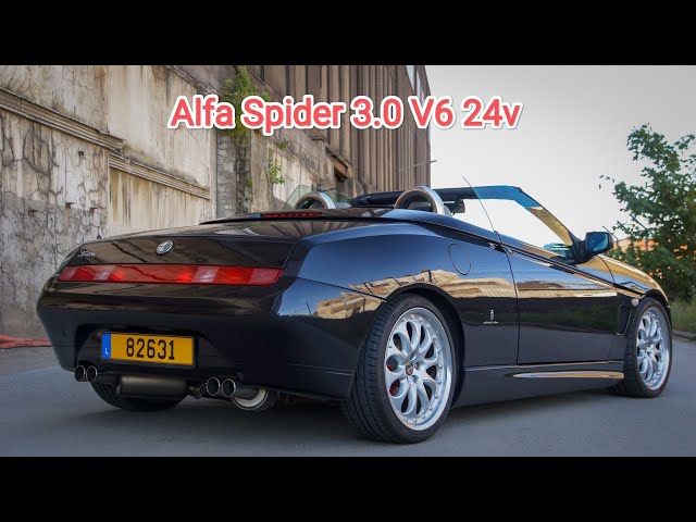 Alfa Spider V6 3.0 24v 916 phase 2 / 218cv