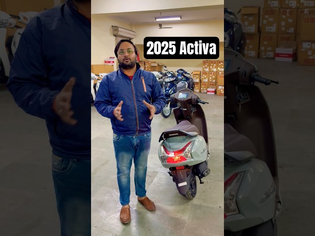 2025 New Honda Activa 125 #honda #hondaactiva #hondaactiva125 #activa125 #2025newhondaactiva