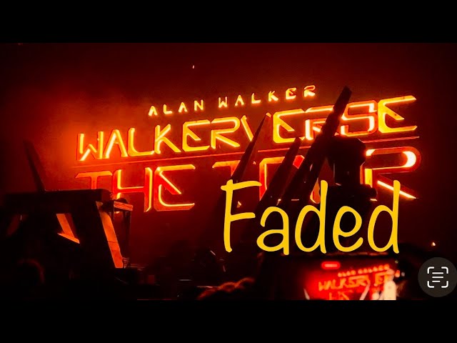 Alan Walker- Faded Denver Nov 29 2022