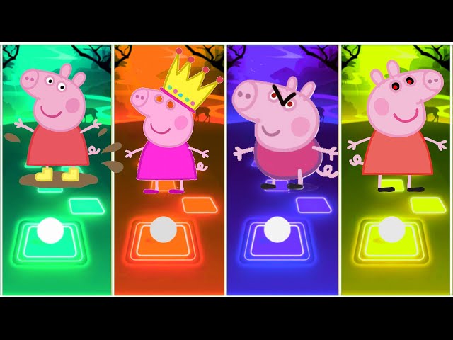 Peppa Pig Exe 🆚 Peppa Pig Exe 🆚 Peppa Pig Exe 🆚 Peppa Pig Exe - Tiles Hop EDM Rush