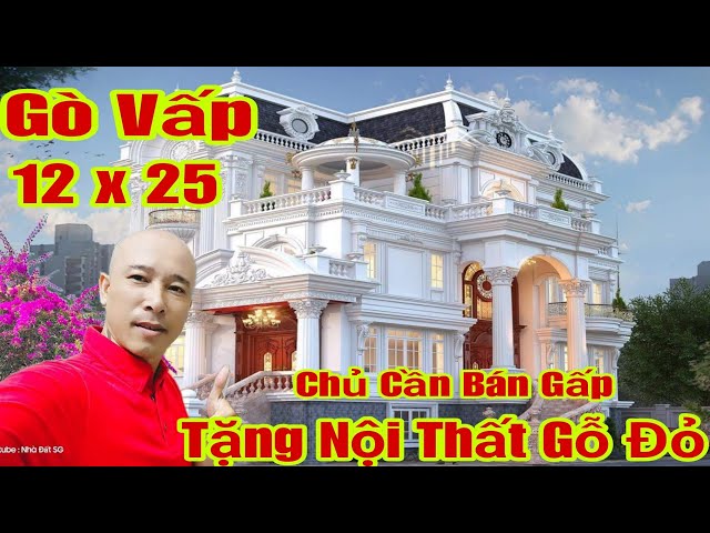 🛑GẦN TẾT CHỦ CẦN BÁN GẤP CĂN BIỆT THỰ 1 HẦM 2 LẦU THANG MÁY TẠI GÒ VẤP 12m x 25m | #nhadatsg