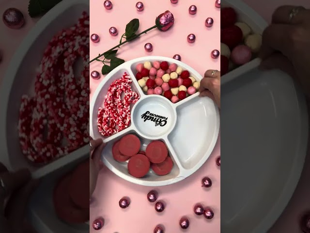 ASMR Valentines Day Candy Platter 💗💌