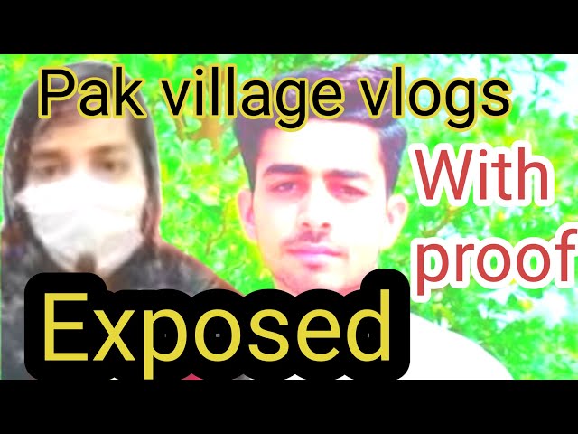 Pak village vlogs exposed | ALI VEER Exposed | pakvillagevlogsexposed