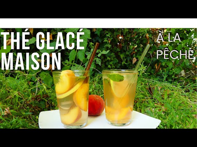 Thé Glacé à la Pêche : la Recette ICE TEA maison rafraîchissante de l'été! 🍑