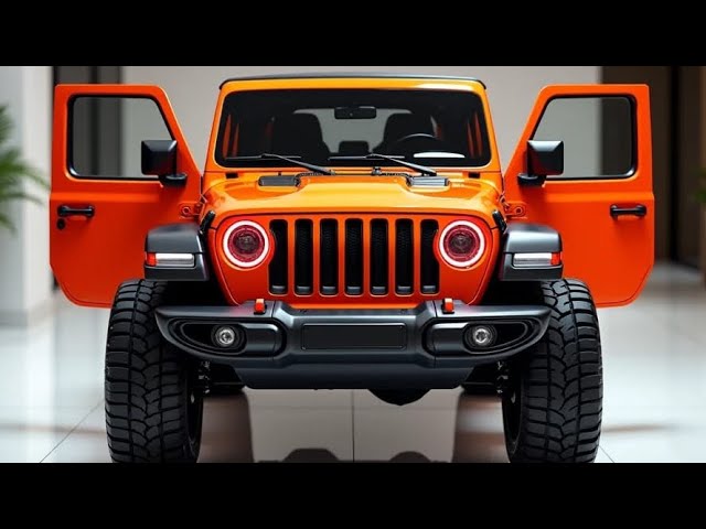 "2025 Jeep Wrangler – The Ultimate Off-Road Beast is Here! 🚙🔥"