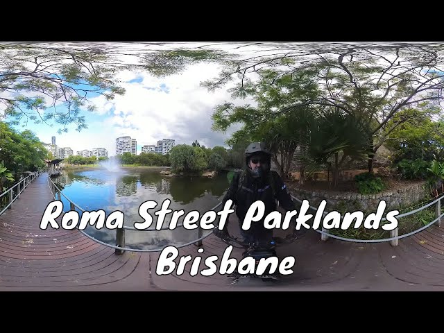 Interactive 360 video Roma Street Parklands Brisbane #insta360x3