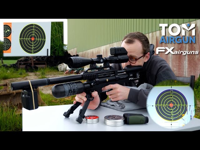 Tirs à 100 mètres avec une FX Airguns Maverick Compact 5.5mm !