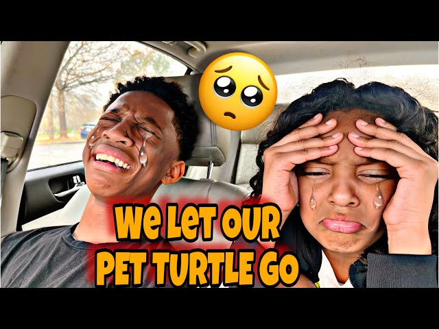 GUYS WE LET OUR PET TURTLE GO!! SAD MOMENT (MUST WATCH)| KOTA CAKE