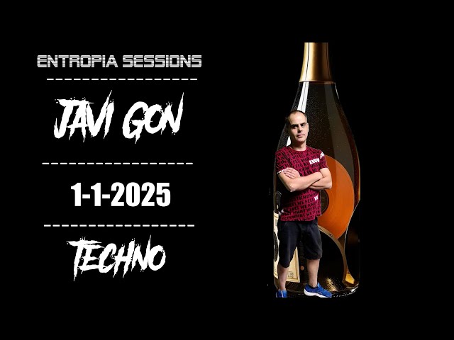 🔥 Javi Gon - Live Techno Set | Entropía Año Nuevo 2025 🚀🎶