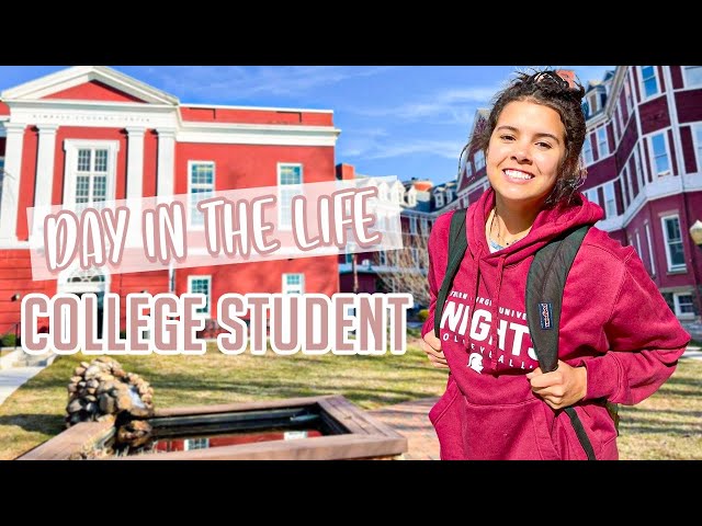 day in the life of a COLLEGE FRESHMAN!