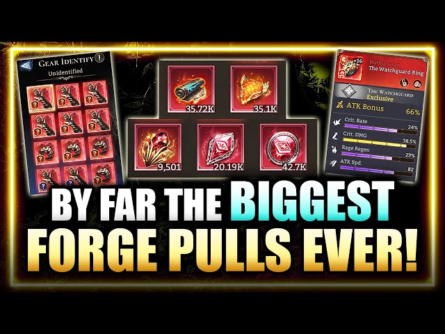 MOST EVER! Over 3,500 Gear Pulls & 1,800 Artifact Pulls on ONE ACCOUNT! ⁂ Watcher of Realms