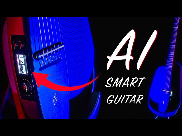 Is this the FUTURE of acoustic guitars?  AI Smart Guitar