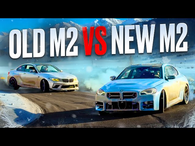 Battle of Generations- Testing the OLD BMW M2 F87 vs the NEW BMW M2 G87 in the mountains!