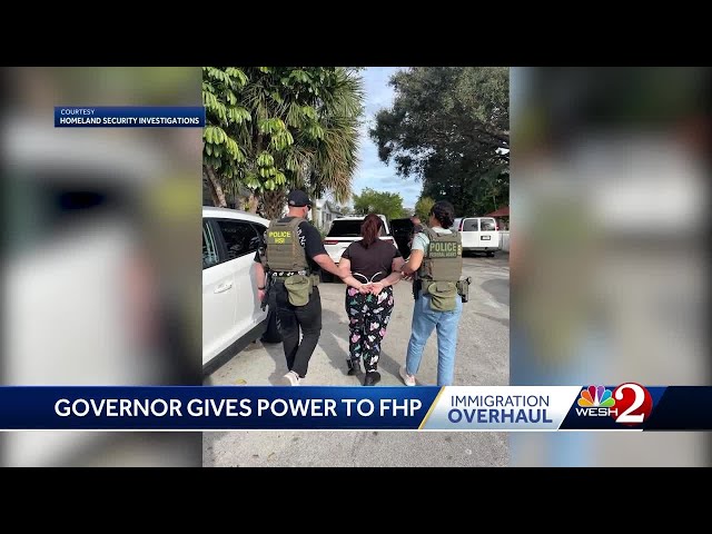 DeSantis gives immigration enforcement powers to Florida Highway Patrol