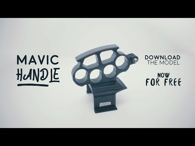 Mavic Handle -  Transform the Mavic Pro into a Handheld Gimbal