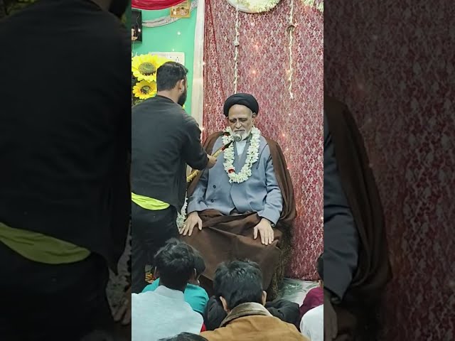 🔴jashn e sakina (s:a) & nazar e imam Zafar sadiqع ( syed shabbar Hussain Azakhana chalkbazar hooghly