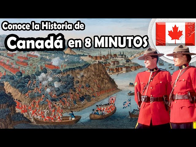 HISTORY OF CANADA IN 8 MINUTES! | VIKINGS IN NORTH AMERICA | BRITISH AND FRENCH OCCUPANCY