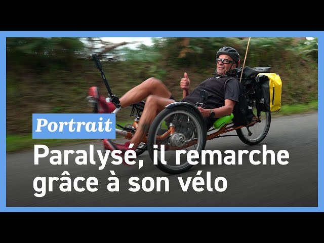 Paralysé à son retour de Sibérie, il retrouve l'usage de ses jambes grâce au vélo couché