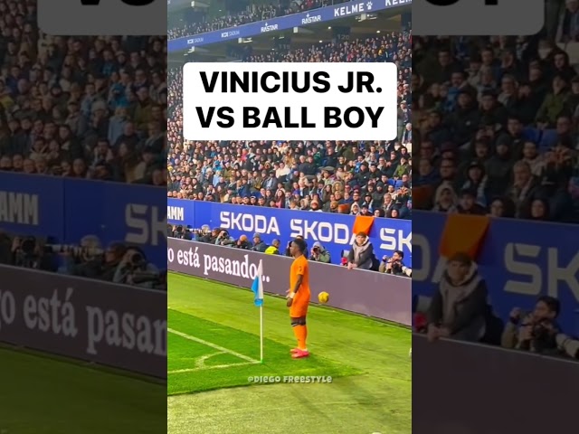 Vini vs ball boy