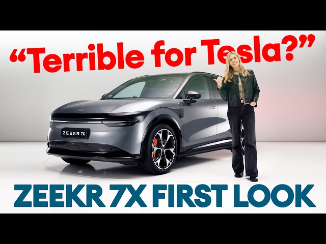 Zeekr 7X First Look – Can it take on Tesla’s Model Y? | Electrifying