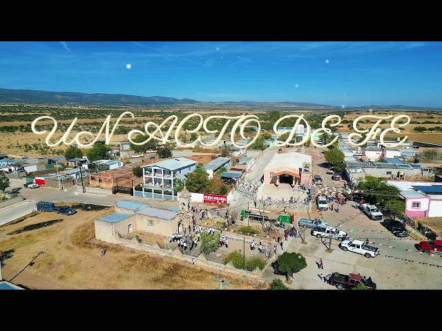 Antorcha de San Antonio de Guadalupe, Chalchihuites, Zacatecas, Mexico - 2024 (Drone sin editar).