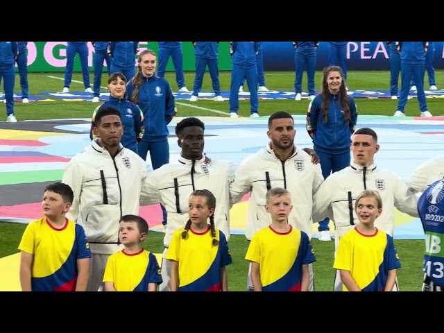 English national anthem 🏴󠁧󠁢󠁥󠁮󠁧󠁿 England - Slovenia 🇸🇮 EURO 2024 Cologne #euro2024