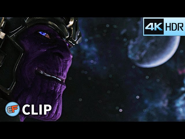 Thanos After Credits Scene | The Avengers (2012) 4K HDR Movie Clip